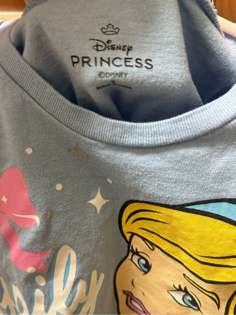 Disney Girls tshirts bundle sizes (5-6)
